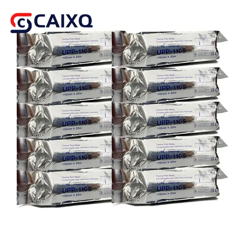10 Roll UPP-110S Thermal Printing Paper Ultrasound Paper Compatible for Sony 110mm x 20m thermal paper thermal paper roll thermal printer paper
