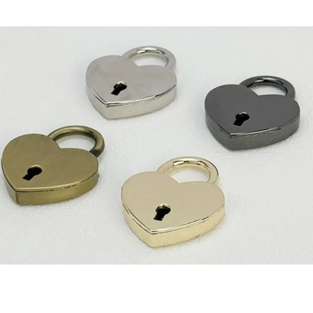 Zinc Alloy Antique Style Heart Shape Padlock