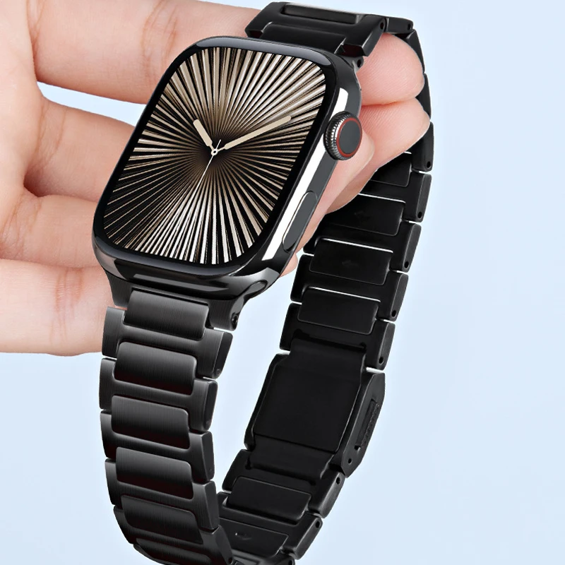 Luxury Titanium Strap - Magnetic Link Bracelet