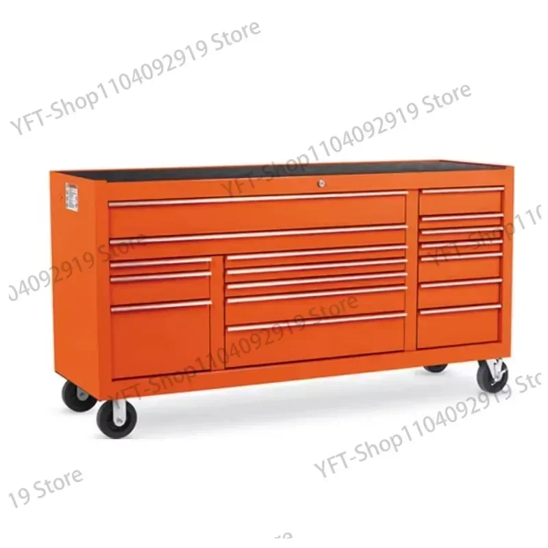 72 Inch Tool Box Roller Storage Black Tool Box Roller Cabinet Chest 2