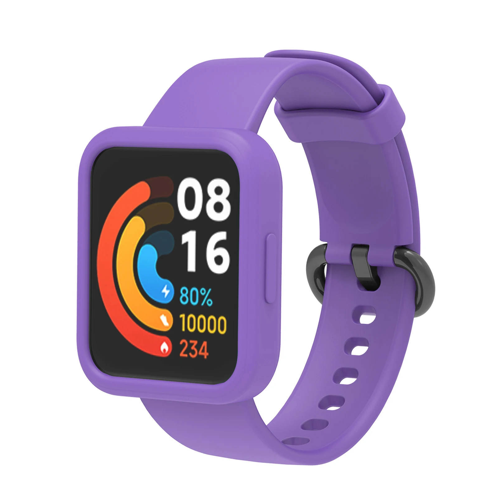 High-Quality Soft and Durable Silicone Wristband with Protective Watch Case