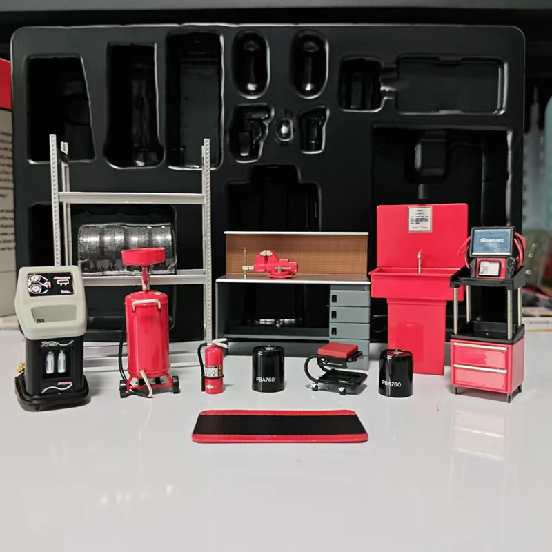 KINSFUN ダイキャスト 1/18 CAR GARAGE ガレージツール KINSFUN ダイキャスト 1/18 CAR GARAGE ガレージツール ダイ キャスト カー