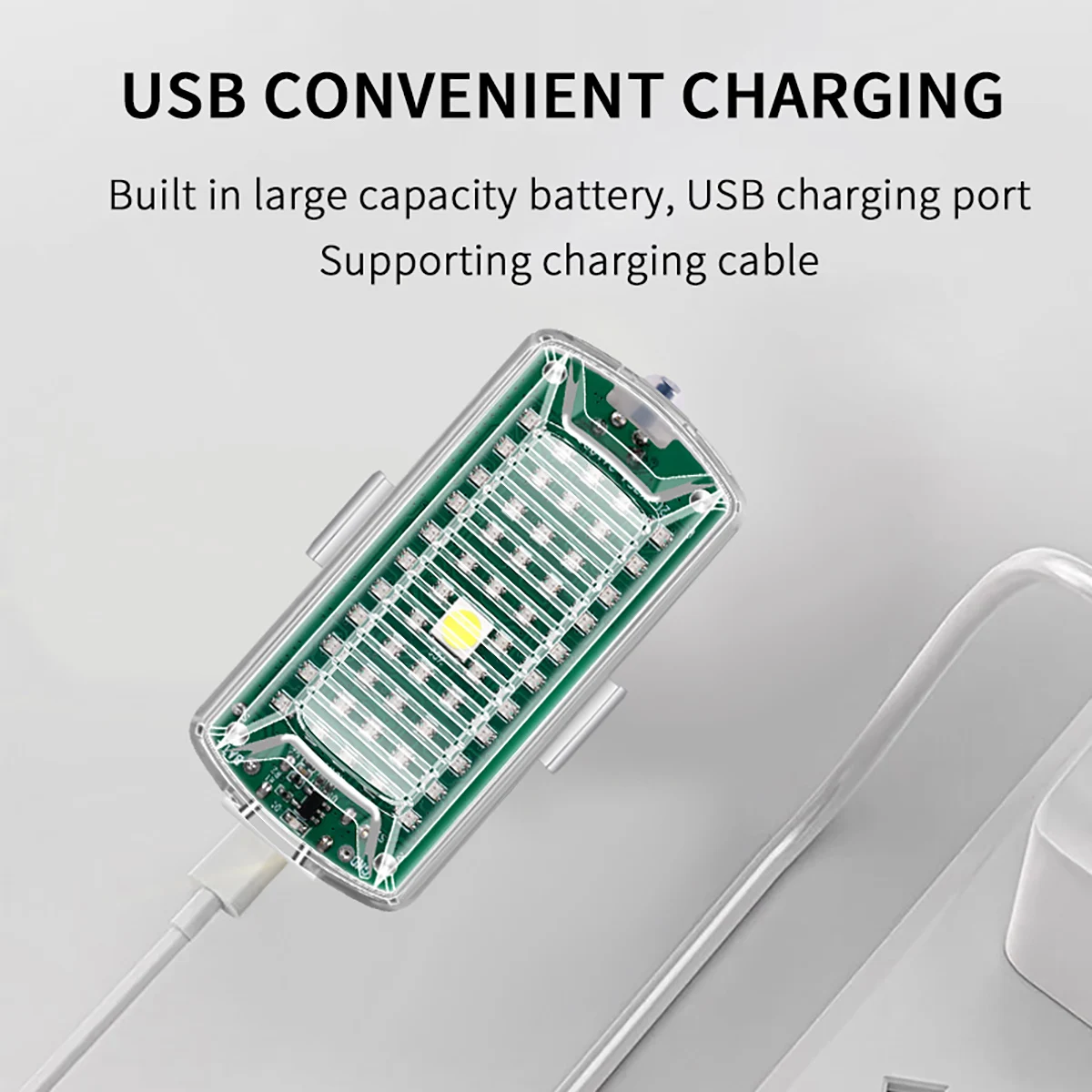 Lampe anti-collision LED sans fil 2,4G avec télécommande - 1/2/4 LED