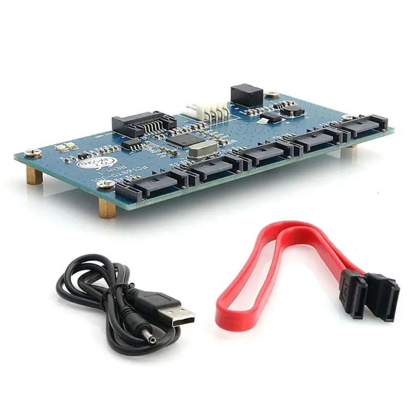 

Плата расширения с 5 портами PCI-E на для настольных ПК с поддержкой Windows 10/8