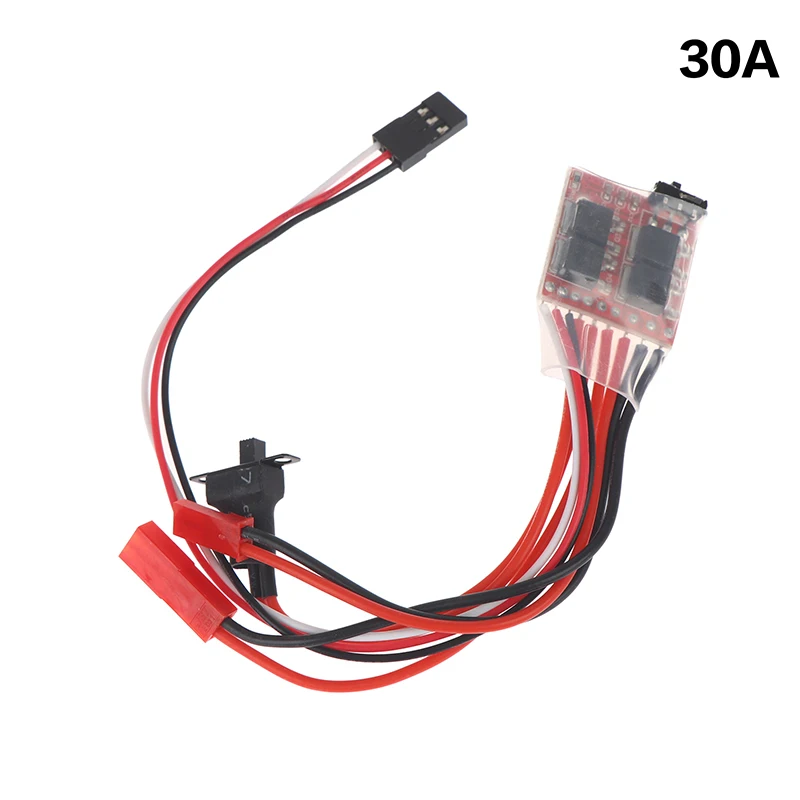 ESC brossé 10A/15A/20A/30A pour voiture RC 1/16 1/18 1/24, Mini-Z, bateau