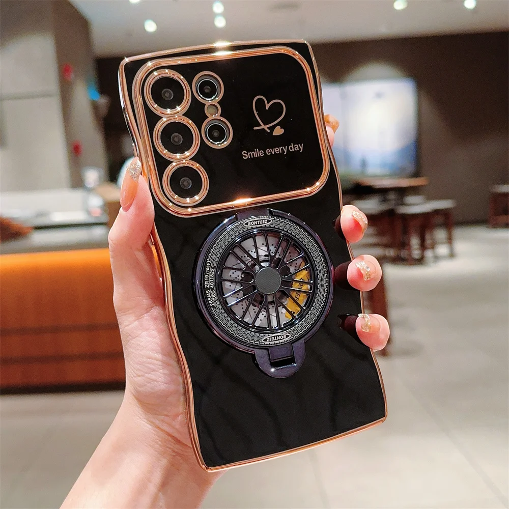 Gyroscope Rotating Bracket Wave Frame Case Cover