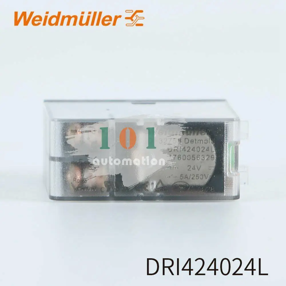 

Новинка, 1 шт., маленькое реле для Weidmuller, модель DRl424024L 7760056329, 24 В, 5 А, 8 футов