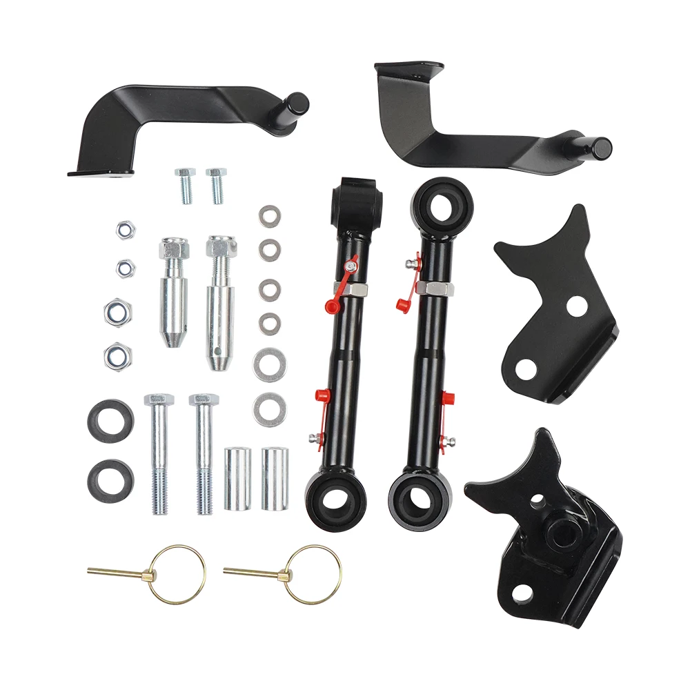 Variable Length Front Sway Bar End Links For Jeep® JK Wrangler With 2.5-6" Lift 1 thumbnail image
