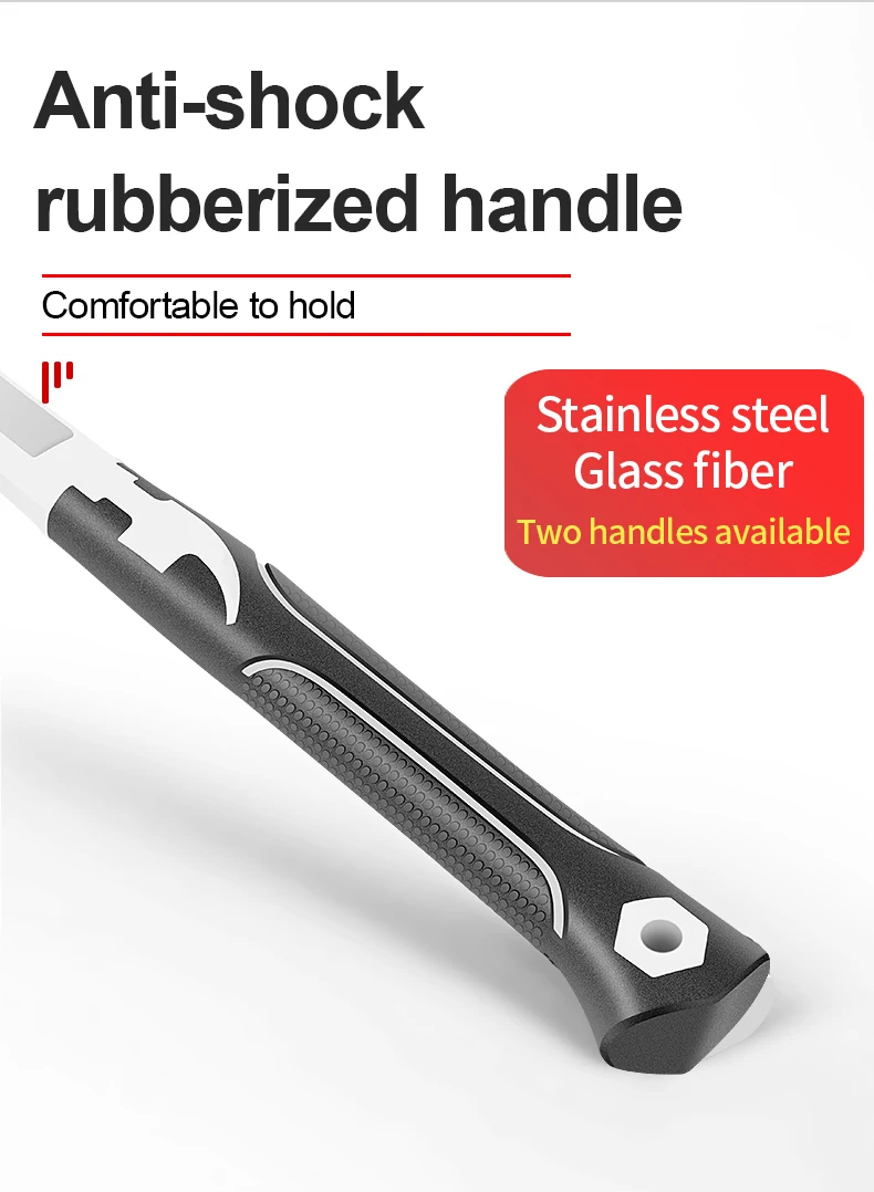 Ai express Kollektion Anti-Rutsch-Stahl-Hammer Handwerkzeug Magnet Klauen hammer für automatische Holz bearbeitung – Detail 7