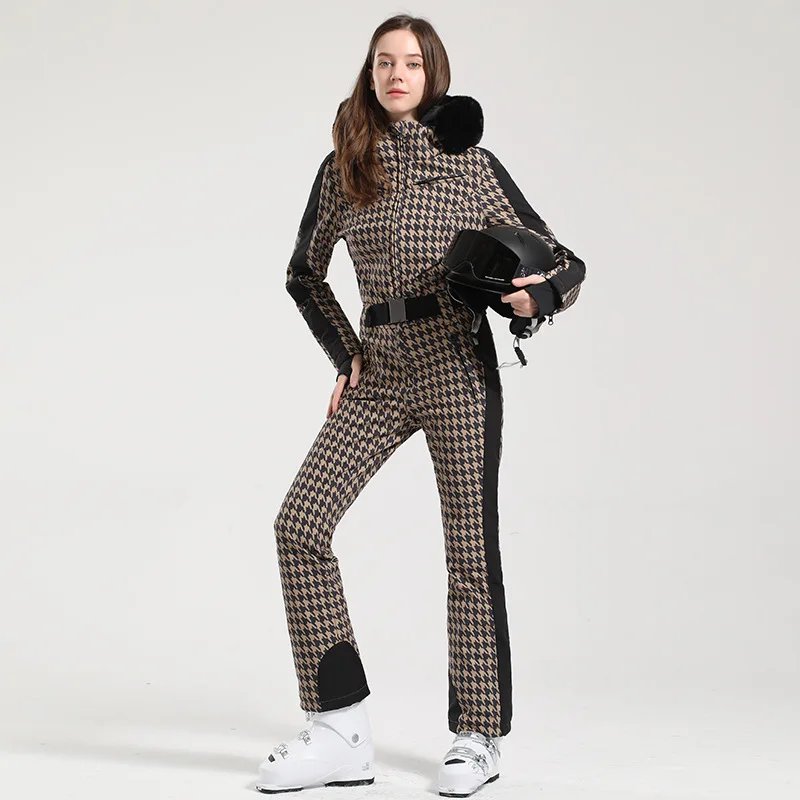 レトロスタイル/つなぎ/ホワイト/ ジャンプスーツ /スキーウェア女性用 新品 未使用 タグ付き ザラ ZARA スキーコレクション S 36