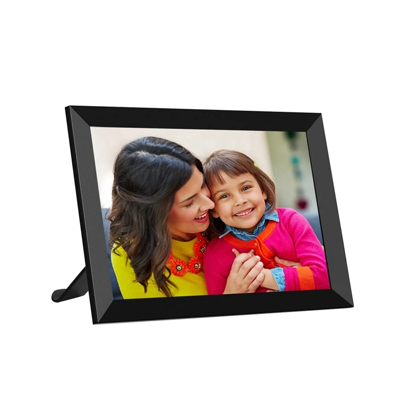 10.1인치 스마트 WiFi 디지털 사진 프레임 1280X800 IPS LCD 터치 스크린, 자동 회전 세로 및 가로 모드 - 미국 플러그-A32R