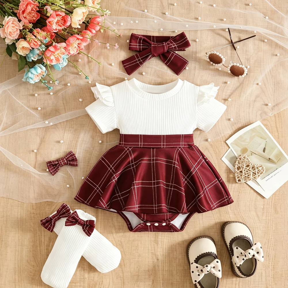 Dark Red Plaid