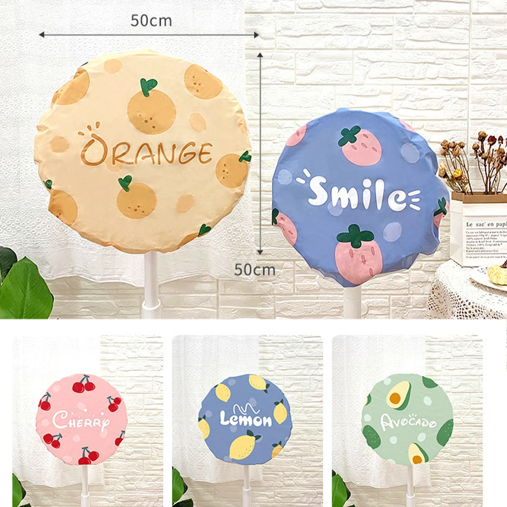 Waterproof Dustproof Round Fan Cover Electric Fan Dust Bag Circular Stand Dust Cover Bag Durable Guard Storage
