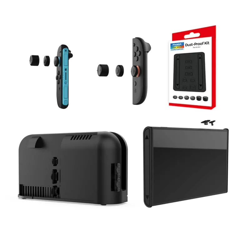 Switch 2 Dock Protective and Anti-Scratch Cover - Game Console Dust Protector Accessory