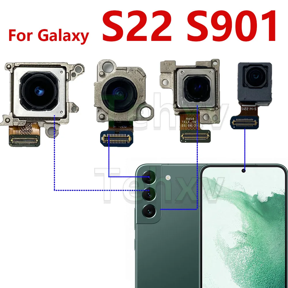 For Samsung Galaxy S22 5G SM-S901 S901B S901U S901N S901E S9010 Rear ...