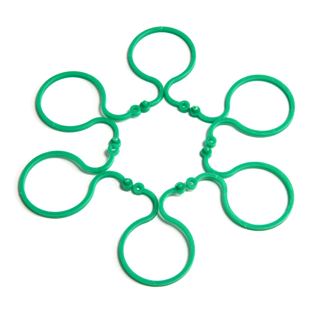 50/100 Pcs Plant Clips Garter Plants Clip Reusable Garden Plant Support Rill Greenhouse Seeding Vines Clamp Support plant ties plastic plant cable ties plastic plant supports plant clips plastic plant clips