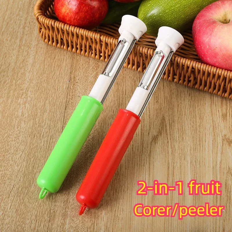 2-in-1 Fruit Corer Peeler 2