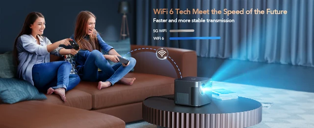 TOPTRO-Projecteur natif avec Wi-Fi, budgétaire de cinéma maison, prise en  charge 4K, iOS, Android, TV Stick, TR82, 4K, 7500L, 1080P - AliExpress