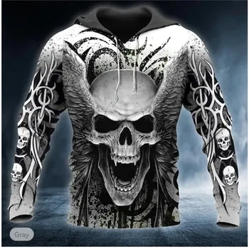 Skull Hoodie 1