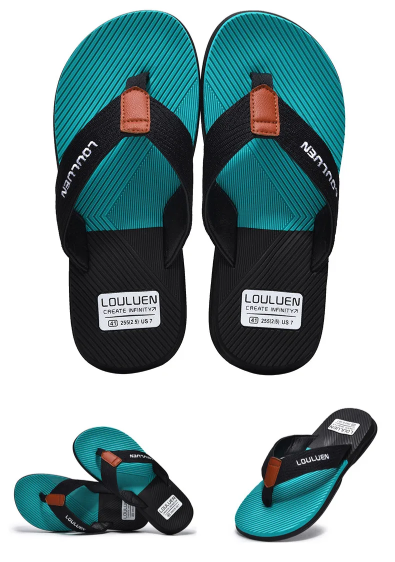 New Wave Casual Tøfler, Strandsandaler med Klip-på-fødder, Skridsikker Blød Sål, Brugbar, Sommerovertøj, Herre_voghion.com