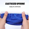 5-10 Inches Car Waxing Polishing Sleeve Microfiber Polisher Pad Wash Buffer Waxing Sleeve Auto Body Care Cleaning Accessories 4