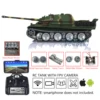 HENG LONG 1/16 7.0 Customized Jadpanther RTR RC Tank 3869 FPV Metal Tracks Wheels Remoted Panzer Car TH17442-SMT4 1