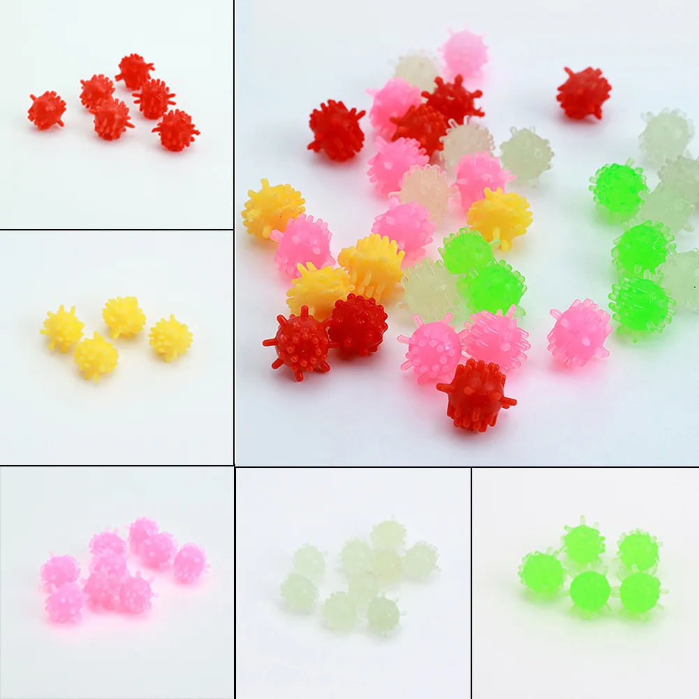 

Floating Bait Baits TPR Lures Replacement Water Thorn Ball 20pcs Hook Floats 10mm 0.6g Accessories 100% Brand New
