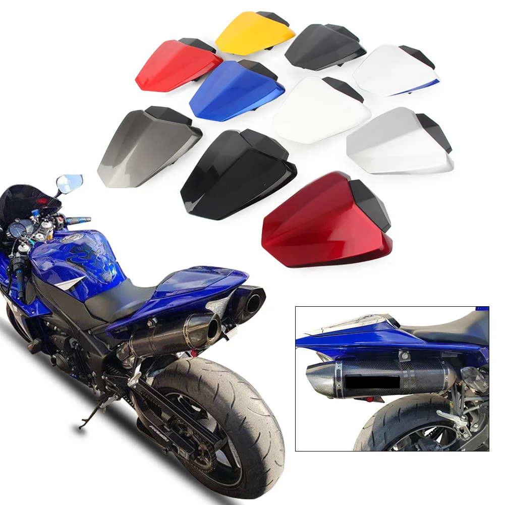 

Задняя крышка мотоциклетного пассажирского коврика для Yamaha YZF R1 2009 2010 2011 2012 2013 2014 ABS пластик