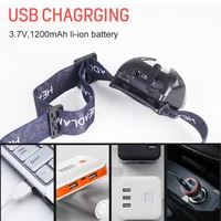 8 Mode Powerfull Headlamp Body Motion Sensor Head Flashlight Usb Rechargeable LED Headlight Camping Torch Flash Light Head Lamp 4