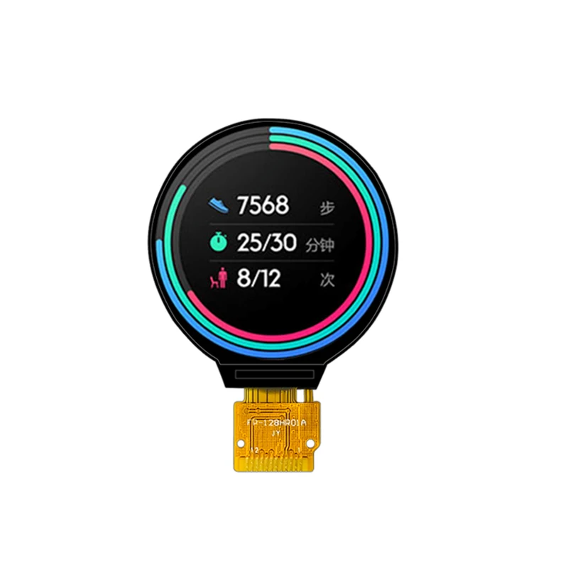 TFT LCD ÷   RGB 240*240 GC9A01 ̹, 4 ̾ SPI ̽, 240x240 ػ, Ǯ IPS , 1.28 ġ, 1.28 ġ