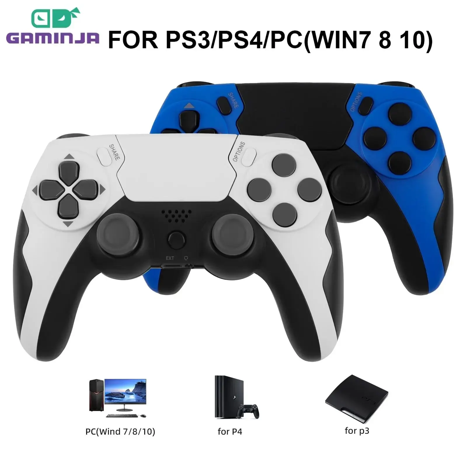 GAMINJR  Ʈѷ BT е  , PS4 PS3 PC ġе ũ ̾ Ʈ,  ð 