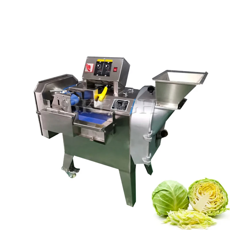 

Fully Automatic Multifunctional Electric Vegetable Cutter, Commercial Canteen Cucumber And Tomato Shredder