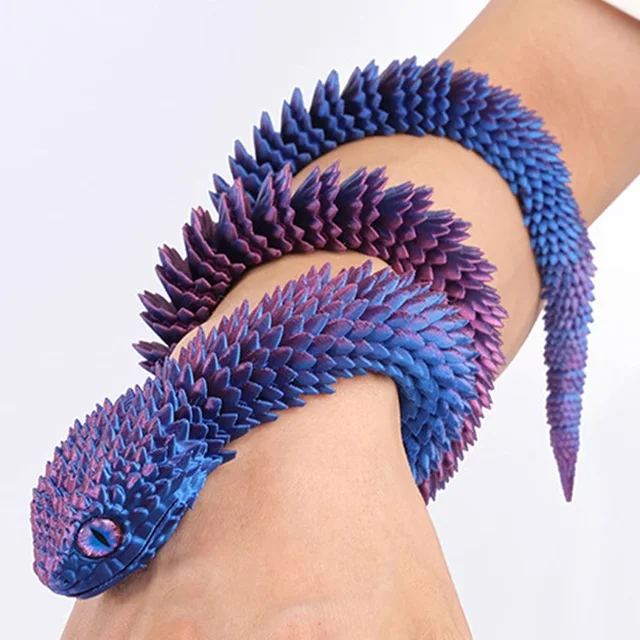 3D Printed Snake Toy 3