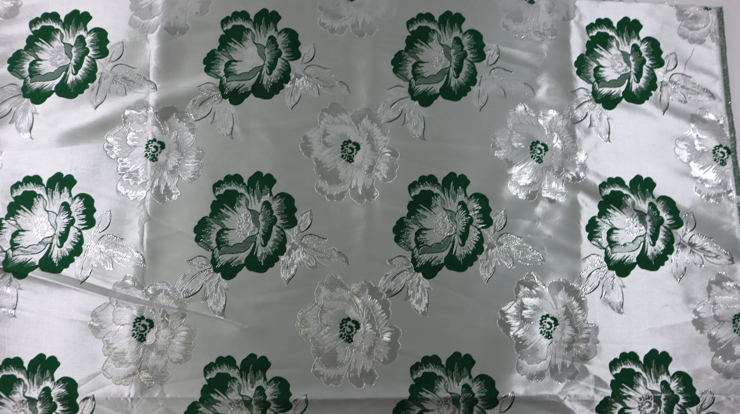 2022 Latest French Brocade Gliding Lace Fabric High Quality African 5 Yards Jacquard Embroidery Lace For Wedding Evening  Dress