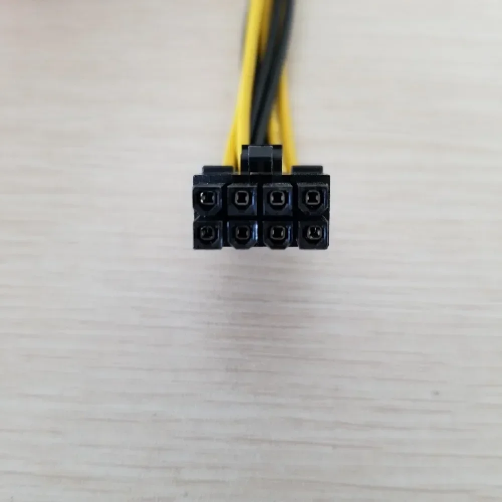 Enhanced Power Cable: Dual IDE Molex to CPU 8-Pin Converter, 18AWG Wire, 15cm Length