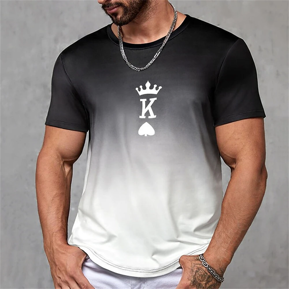 

Men'S T-Shirt Letter K Retro 2023 Oversized T Shirt For Men Summer Fashion Short Sleeve High Street Top Tee 2023 Male Clothes