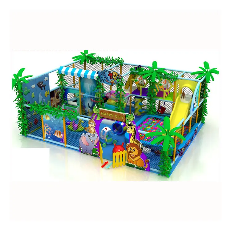 Jungle Theme Playhouse Interactive Games Children Play Center Small Commercial Playground Indoor Soft Play Jungle Theme Playhouse Interactive Games Children Play Center Small Commercial Playground Indoor Soft Play