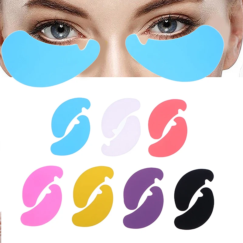 1Pair Silicone Eye Pads Eyelashes Extension Under Eye Patches Lash Lift Pads Perm Eyelash Pad Anti Wrinkle Makeup Tools