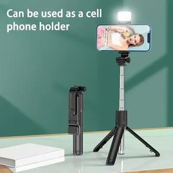 Extendable Selfie Stick Tripod, Phone Tripod for Selfies, Live Streaming & Video Recording 1