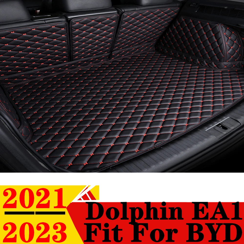 

Коврик для багажника автомобиля для BYD Dolphin EA1 2023 2022 2021, специальный задний Чехол для груза, коврик, подкладка, задняя часть багажника, аксессуары для багажа