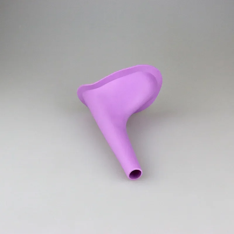 Women Urinal Outdoor Travel Camping Portable Female Urinal Soft Silicone / Disposable Paper Urination Device Stand Up & Pee GYH portable urinal