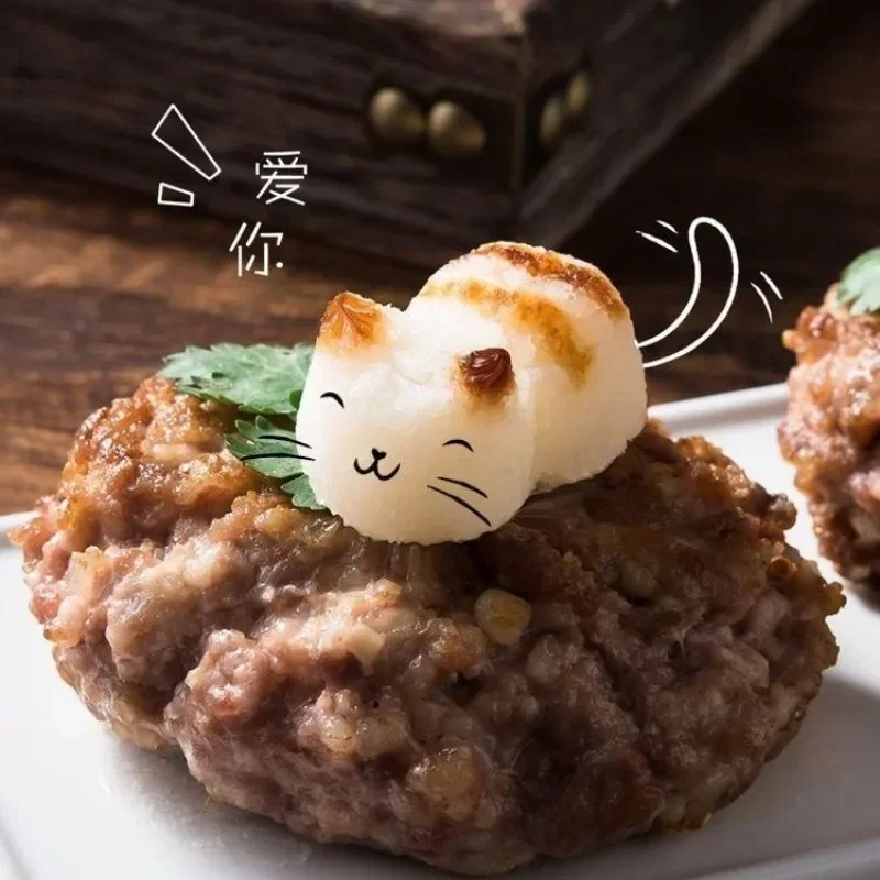Rice Ball Mold Japan imported Rice Ball Mold sushi mold onigiri mold sushi maker rice ball mold sushi tools cat rice ball mold baby eating utensils household plastic sushi molds complementary food rice mold machine