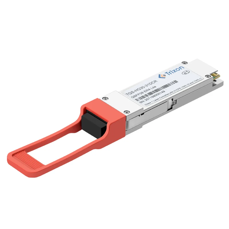 

100G QSFP28 ER4 Lite техническое описание 30km SMF Quad небольшой Разъемный лазерный оптический трансивер оптический Волоконно-оптический модуль цена