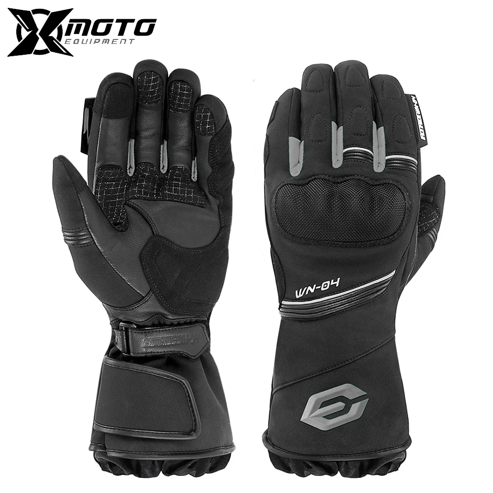 Off-Road Riding Motorcycle Gloves Outdoor Travel Cold Cycling Gloves New Winter Warm Motorcycle Outdoor Commuter Off-Road Gloves