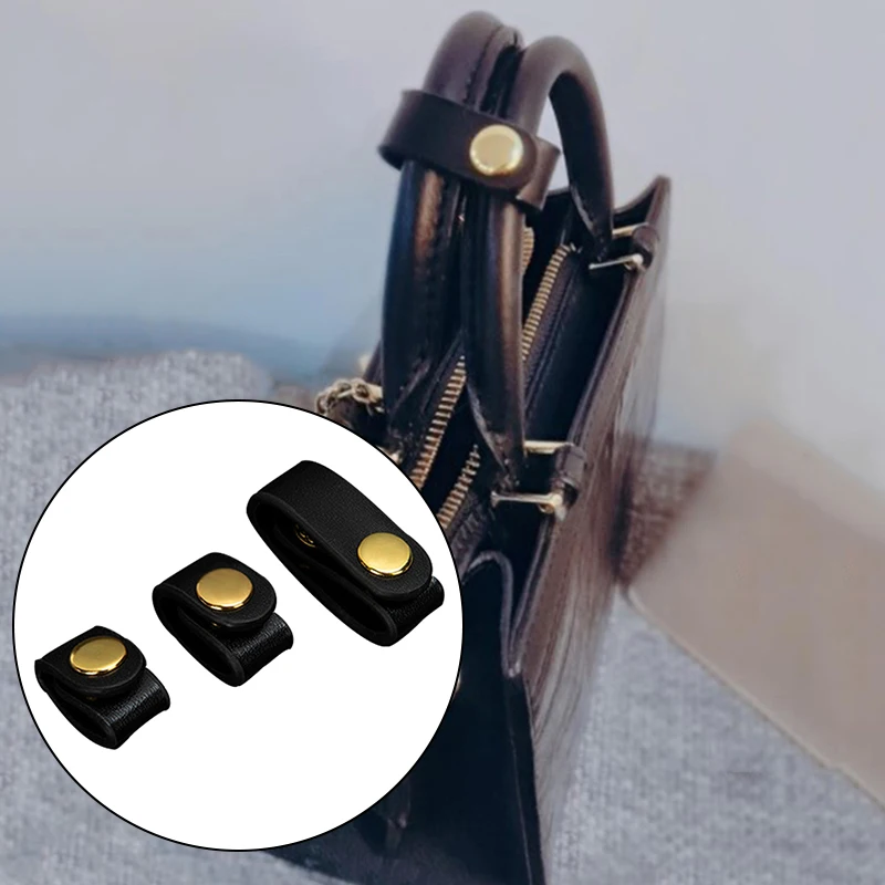 

1Pc Wide Shoulder Strap Fixing Clip Pu Leather Handles Fixed Buckle Bag Strap Adjustment Hook Bag Belts Shorten Fixed Buckle