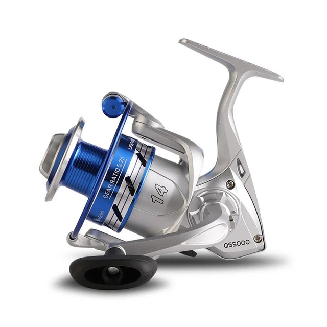 READY STOCK ] fish Lure Spinning Fishing Reel Max Drag 5kg Gear Ratio 5.2:1  1000-7000 Spinning Reel Fishing Tackle Accessories - AliExpress