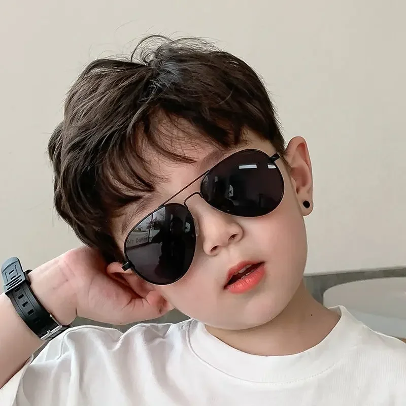 Retro Kids Akiniai nuo saulės UV400 Gamintojas Dizaineris Naujas Trend Vaikų Akiniai Nuo Saulės Akiniai Kūdikiams Berniukai Mergaitėms Akiniai Gafas De Sol_voghion.com
