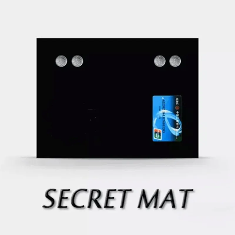 

Secret Mat by Shawn Lee Magic Tricks Close Up Poker Deck Card Mat Accessories Gimmicks Illusions Props Magician Magia Mat Pad