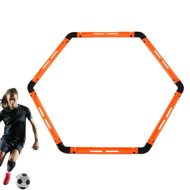 

Agility Hoops Football Training Rings Hex Agility Rings For Speed Training & Agility Foot Work Training Football Training Hoops