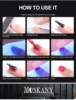 Moskany Nail Extension UV Gel Set Whit LED Nail Drying Lamp Semi Permanent Polish Tool Kit and DIY Fake Manicure Starter Set 4